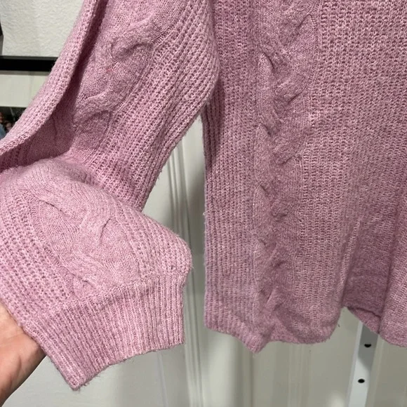 Splendid Lilac Natalia Maternity Sweater, RTR - Picture 8 of 8